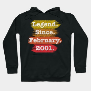 Legend since February 2001 Hoodie